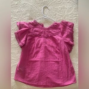 Very cute hot pink blouse, never worn.